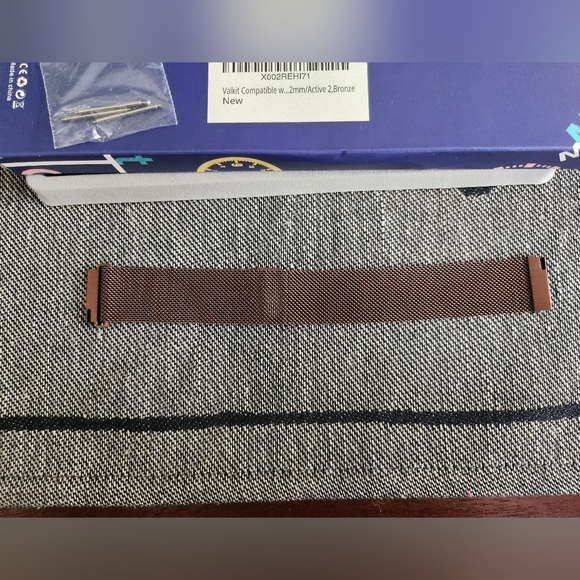 Smartwatch Compatible 20mm Metal Mesh Bracelet Wristband Magnetic Adjustable EUC - Picture 6 of 12